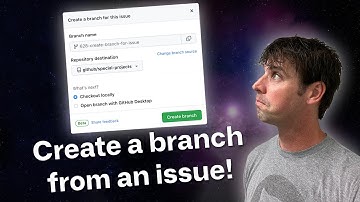Create a Branch from an Issue