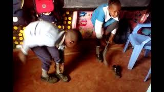 Putting On Shoes And Socks Compeion