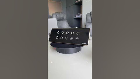 zigbee glass touch switch video black           #zigbee  #homeautomation