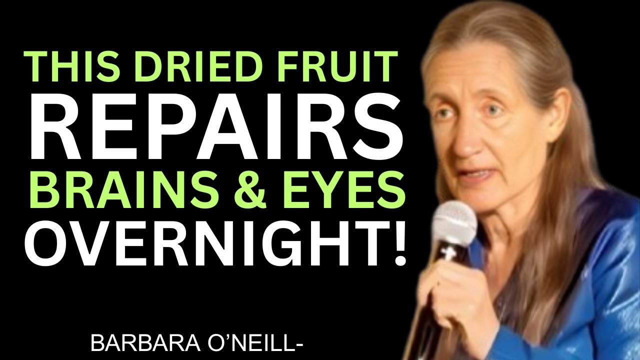 Eat These 4 Dried Fruits Before Bed for Brain and Vision Support Overnight | dr. Barbara O’Neill