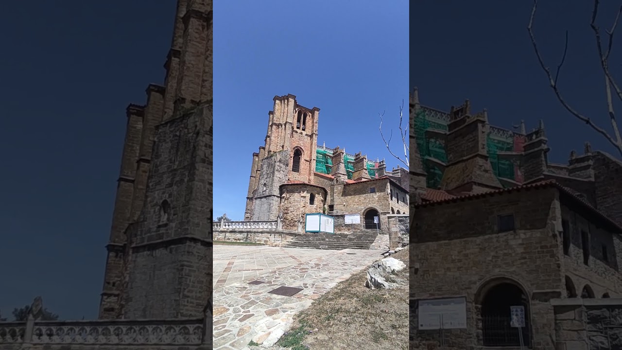 La iglesia de Santa María de la Asunción Castro Urdiales #cantabria #castrourdiales #iglesia