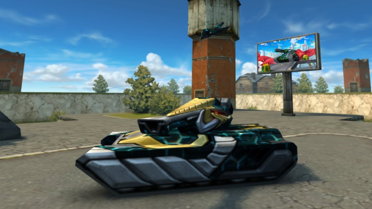 Tanki Online Tankers Day 2018 Gold Box Video - New Animated Paint + Freeze XT