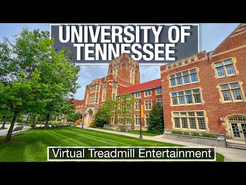 Knoxville, TN Walking Tour - University of Tennessee - 4K Virtual Tours of Cities