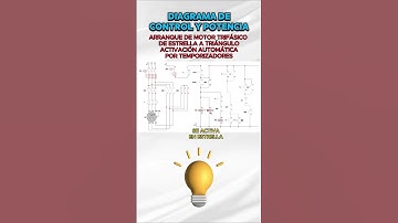 ARRANQUE DE MOTOR TRIFÁSICO CON TEMPORIZADORES EN ESTRELLA TRIÁNGULO  🧑‍🔧⚡ #automatizacionindustrial