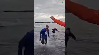 Qrenlandi̇ya Çempi̇onlarinin Buzlu Okean Sevdasi - Görüntülər