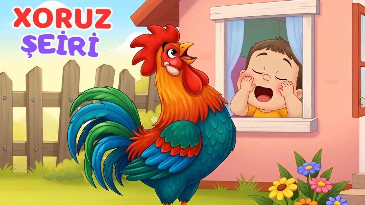 Ay Pipiyi Qan Xoruz 🐓 | Abdulla Şaiq | Uşaq Mahnıları