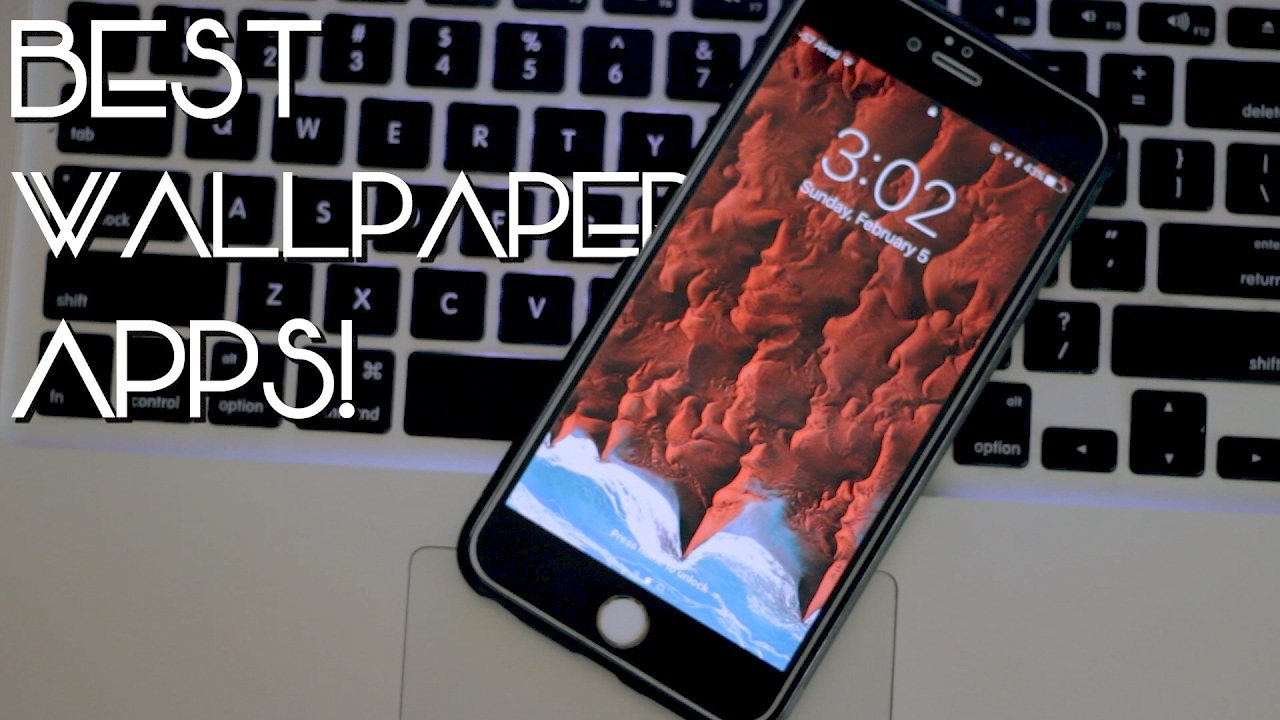 The Best Wallpaper Apps for iOS! - YouTube