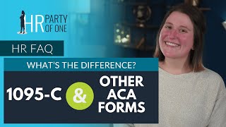 Whats The Difference Between 1095 C And Other Aca Forms?