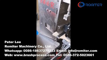 Automatic Paint Brush Wooden Handle Installing and Nailing Machine