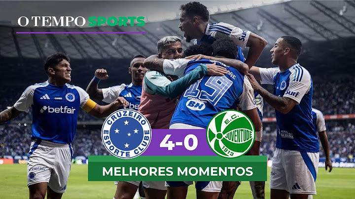 Cruzeiro 4 x 0 Juventude – Veja os MELHORES MOMENTOS da partida