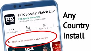 FOX Sports Not Available in Your Country | FOX Sports App Install in Any Country screenshot 2