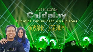 Fan video of Music Of the Spheres World Tour @Goyang Stadium, South Korea | Coldplay Seoul Year 2025 | Coldplay