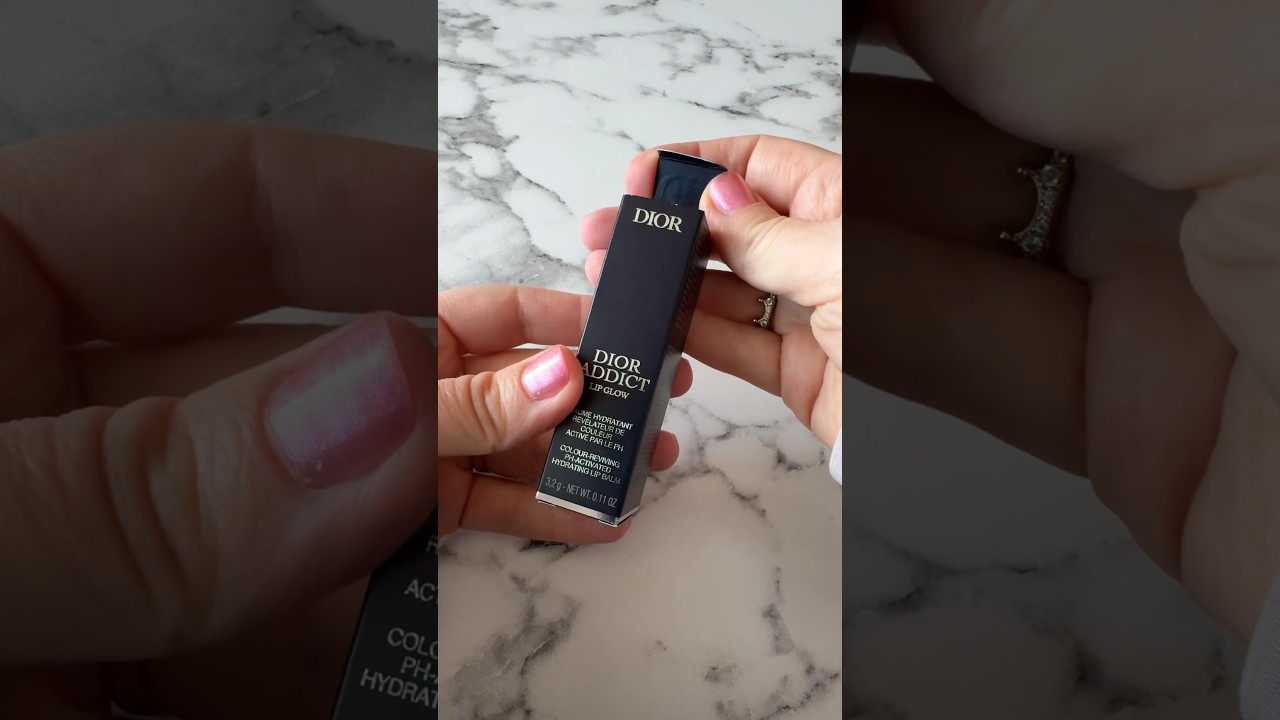 Dior addict lip glow Gummy 075 review 🌸🍒 