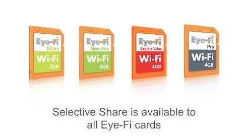 Introducing Eye-Fi Selective Share