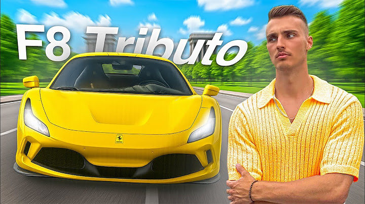Senzatie ABSOLUTA in Ultimul Ferrari ADEVARAT *F8 Spider*