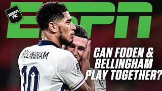 Tuchel hints that Bellingham & Foden CAN'T play together?! 👀 Both recalled to England | ESPN FC