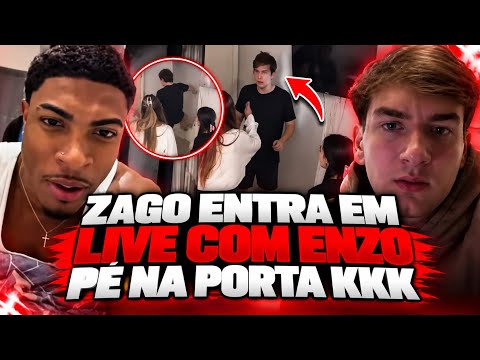 ZAGO joins LIVE with ENZO and he EXPLAINS what it was like DATING TWO at the same TIME…