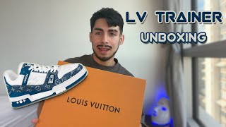 Louis Vuitton LV Trainer White Black White in 2023