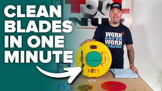 Clean Your Saw Blade In Under A Minute With MICROJIG BLADECLEAN