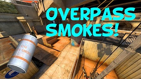 CS:GO - Overpass smokes for ESEA/Faceit (Standards and fakes for t-side)
