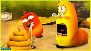 LARVA Season 1 Episode 28: Garbage collection | Best Cartoons 20224 | Hilarious Cartoon Compilation