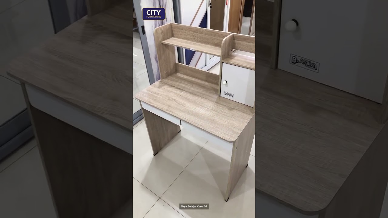 Meja Belajar Minimalis Modern Mebel City Furnistore Murah Promo Malang, Pusat Mebel Furniture Malang