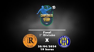 Camp Municipal - Final 2 Divisão Italiana Roma X Vila Nova 200424