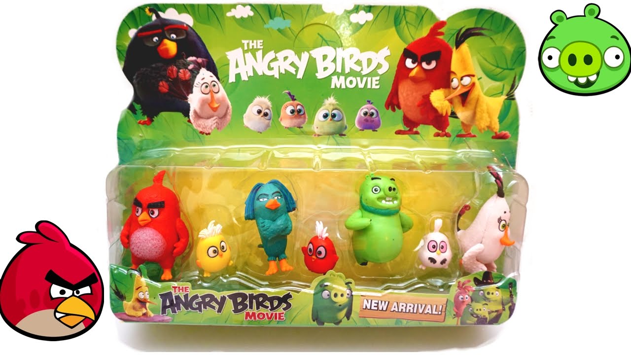 Learn Colors Angry Birds Movie Toys Unboxing Part I YouTube
