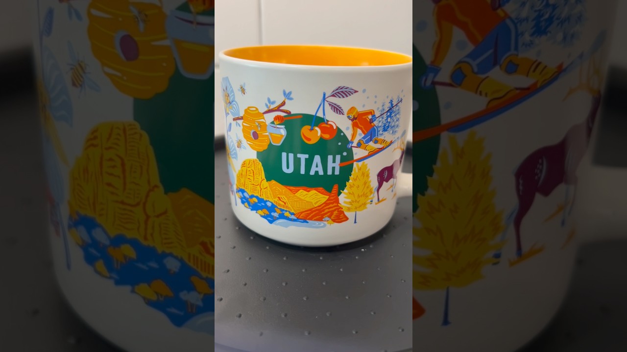 Discover Utah with Starbucks’ Discovery Series Mug 🌄