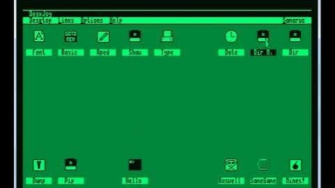 DeskJoy for the Amstrad PCW