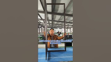 The ultra-narrow flat opening diamond mesh window, child safety lock, and the mesh .#qiangning