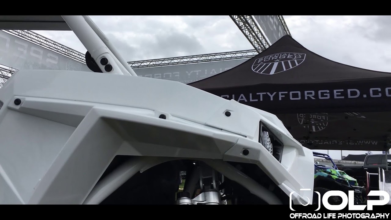 Specialty Forged All White Polaris RZR! - YouTube