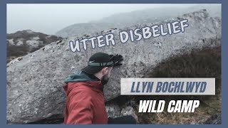 Snowdonia Solo Wild Camp Beneath Glyder Fach and Tryfan | Llyn Bochlwyd