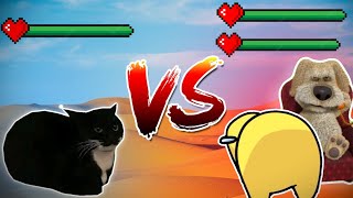 Maxwell Cat vs Talking Ben vs Among Us