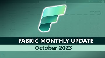 Fabric Monthly Update - October 2023