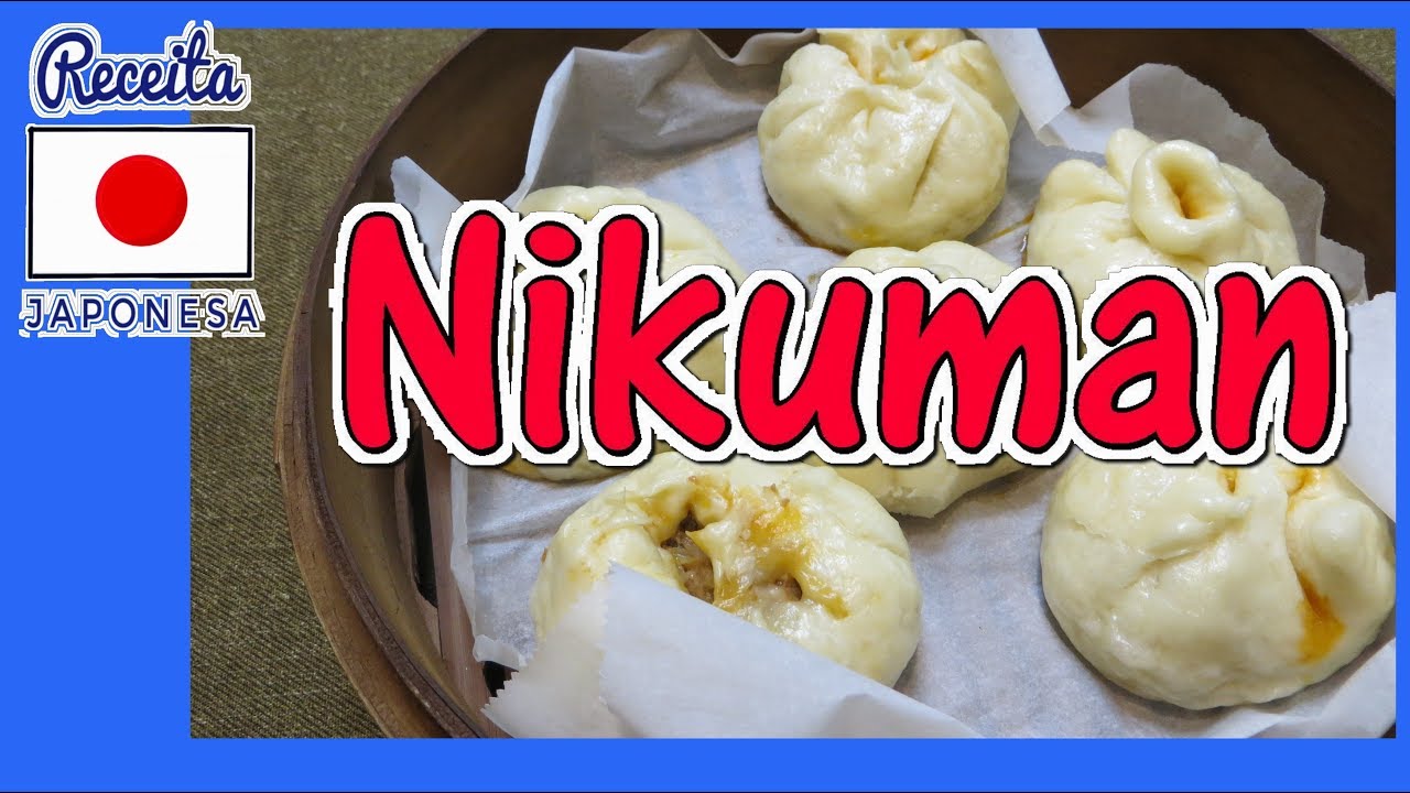 A receita de nikuman ～O pao japones recheado com carne cozido a vapor～