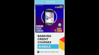 Online Course - Banking Credit Courses Bundle | 13 Courses & 12 E-Books | CA Raja Classes screenshot 1