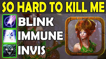 Full Escape Skill - DIE? Impossible [Shadow Dance+Phase Shift+Blink] Ability Draft Dota 2