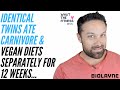 Identical Twins Ate Carnivore & Vegan Diets Separately For 12 Weeks... What the Fitness EP: 24