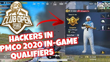 Hackers in PMCO IN-Game Qualifiers. PMCO Fall Split 2020 | Pubg Mobile Conqueror Hackers @Mortal