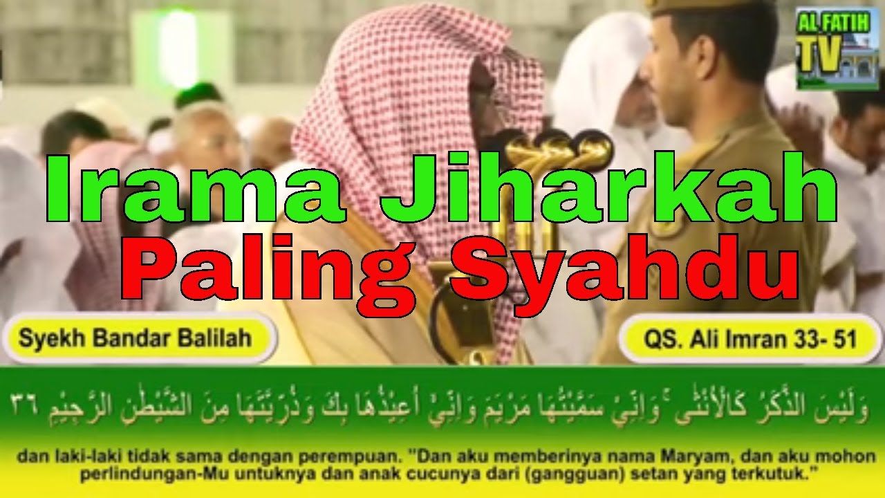 Irama Jiharkah Paling Syahdu - Syekh Bandar Balilah