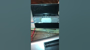 Bending beam load cell on an aluminum bar.