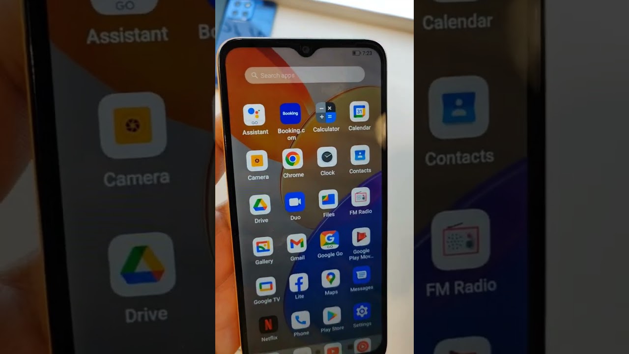 video Honor X5 2023