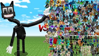 CARTOON CAT vs 500 RANDOM MOBS!