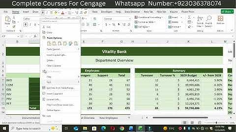 New Perspectives Excel 365 | Modules 1-4: SAM Capstone Project A ||  Vitality Bank
