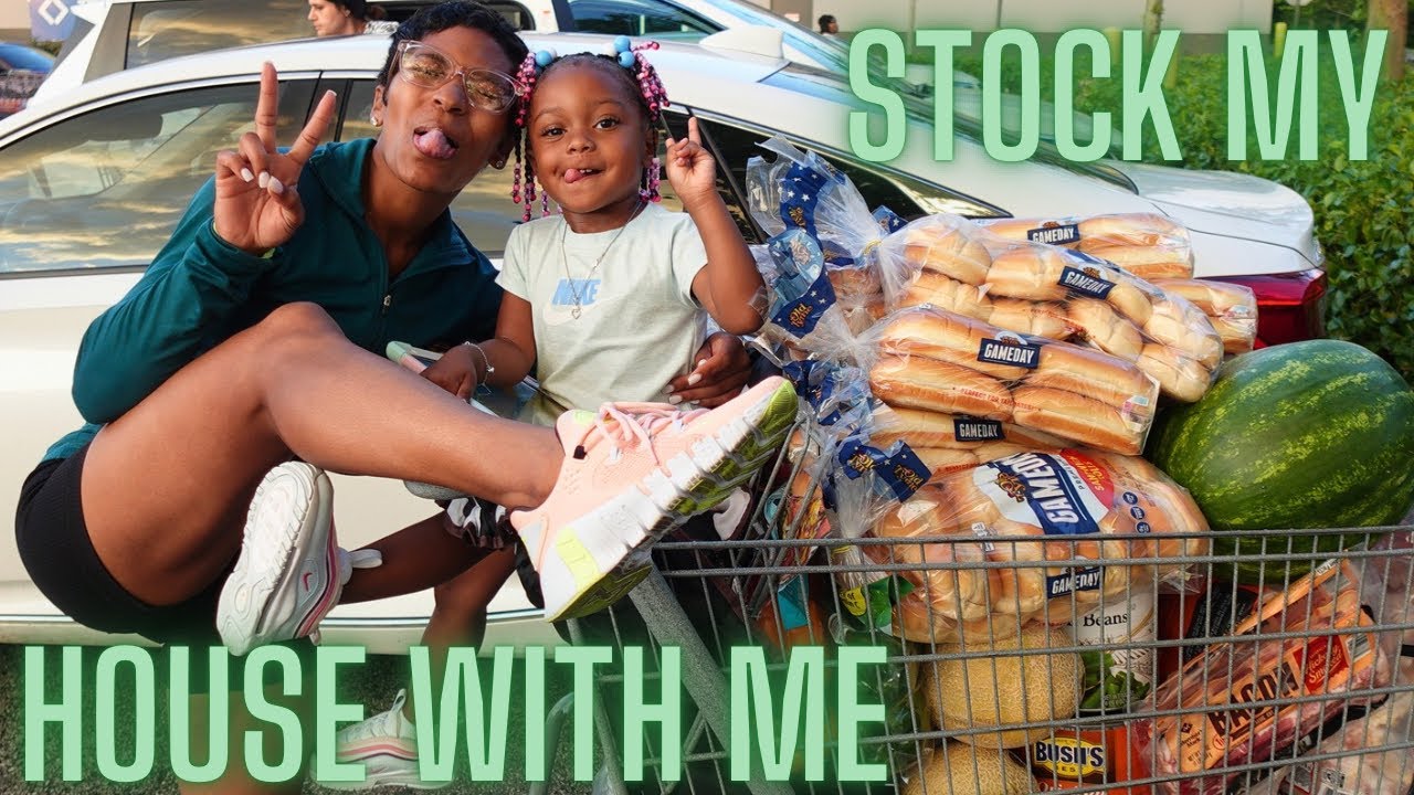 STOCK MY HOUSE WITH ME FOR MY COMPOUND COOKOUT | Sam’s Club | WalMart ...