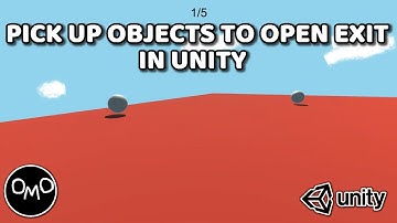 How to Pick Up a Number of Objects and Open an Exit in Unity (Unity C# Tutorial 2022)