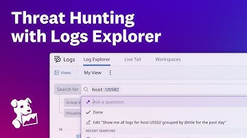 Detect Threats with Datadog Log Explorer