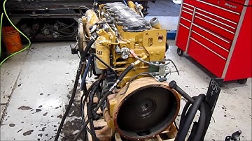 Good 2008 CAT C7 Acert Engine Running