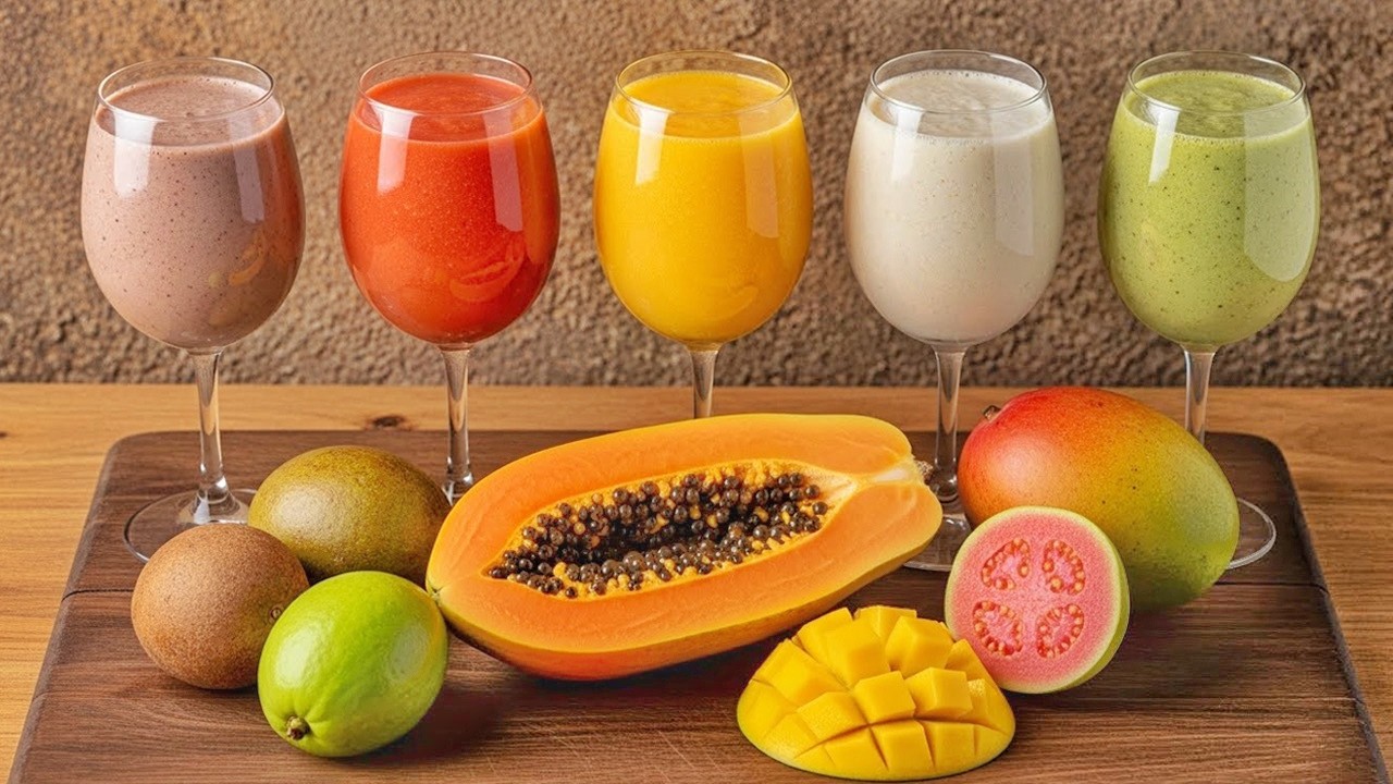 Tropical Fruit Juice Magic | 5 Amazing Combinations 😍